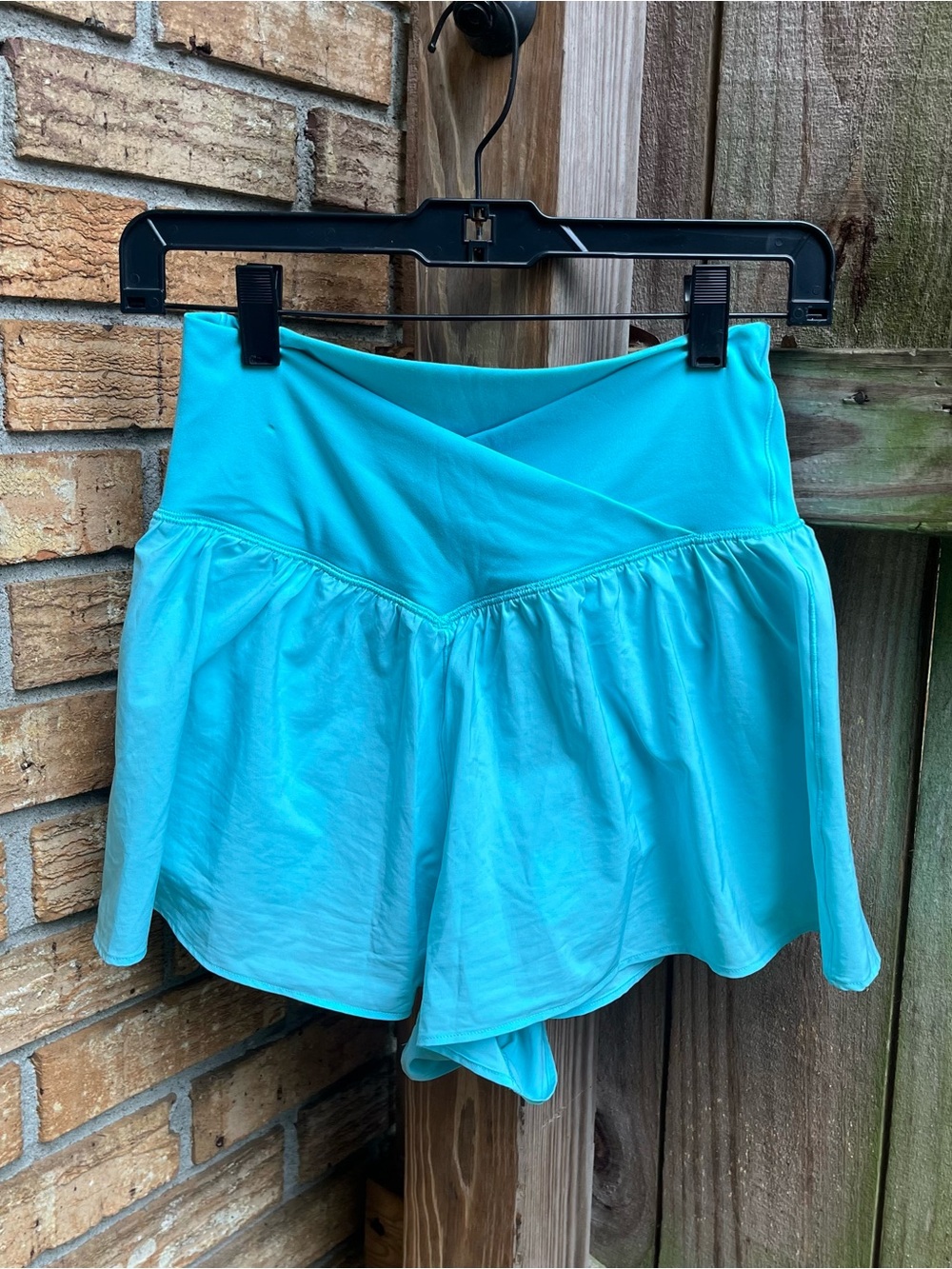 Aerie Bright Blue Flowy Athletic Shorts